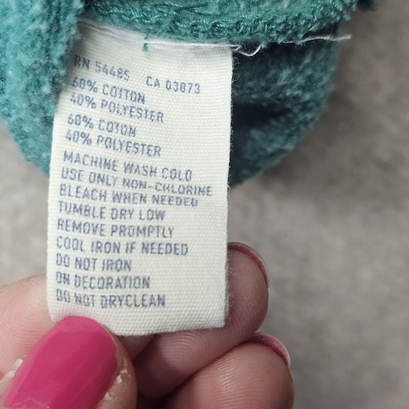 American Eagle Outfitters Green Hoodie M Pullover Logo Graphic Sweatshirt 2009 - Picture 9 of 9